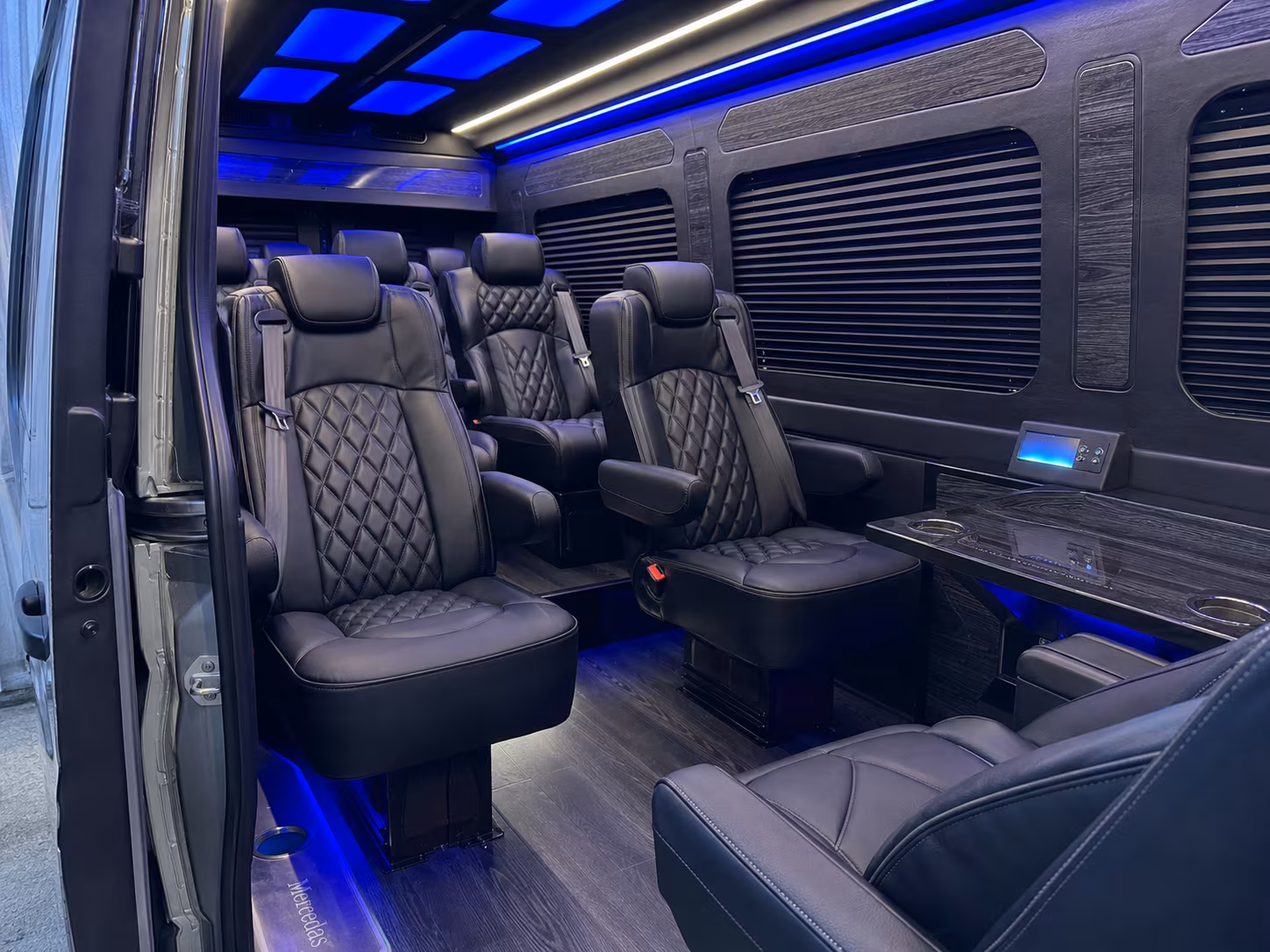 sprinter van transportation for groups and events across bismarck