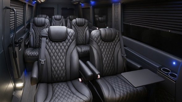 bismarck sprinter van with driver rental